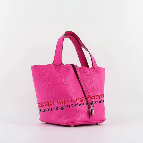 Hermes Picotin Lock MM Bag in Original Leather H8616 Rose