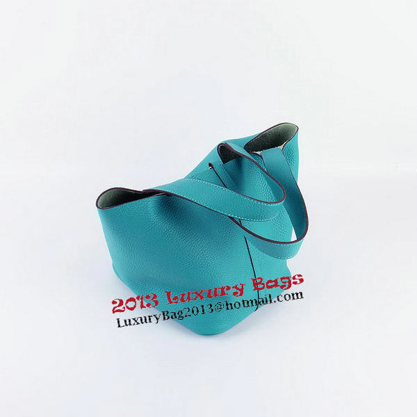 Hermes Picotin Lock PM Bag in Clemence Leather H8615 Green Hermes Picotin Lock PM Bag in Clemence Leather H8615 Green