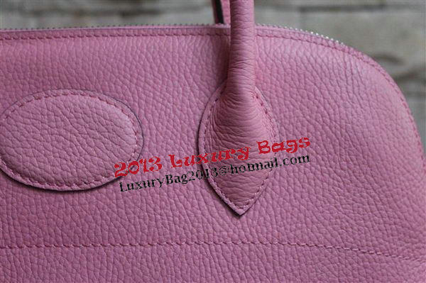 Hermes Bolide 37CM Calfskin Leather Tote Bags H509084 Pink Hermes Bolide 37CM Calfskin Leather Tote Bags H509084 Pink