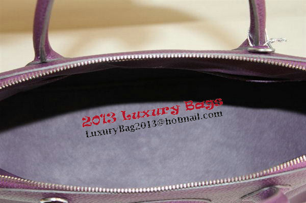 Hermes Bolide 37CM Calfskin Leather Tote Bags H509084 Purple Hermes Bolide 37CM Calfskin Leather Tote Bags H509084 Purple