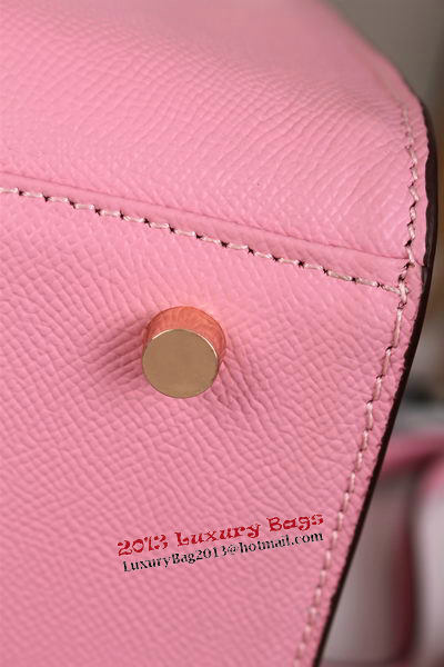 Hermes Kelly 32cm Shoulder Bags Grained Leather Pink Hermes Kelly 32cm Shoulder Bags Grained Leather Pink