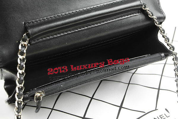 Chanel Original Leather mini Flap Bags A48654 Black Chanel Original Leather mini Flap Bags A48654 Black