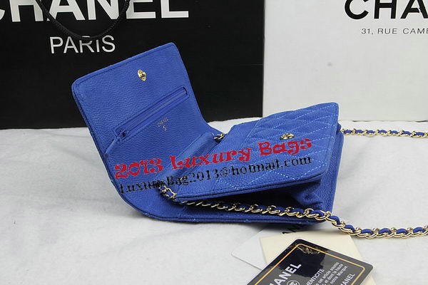 Chanel mini Flap Bag Original Suede Leather A33814 Blue Chanel mini Flap Bag Original Suede Leather A33814 Blue