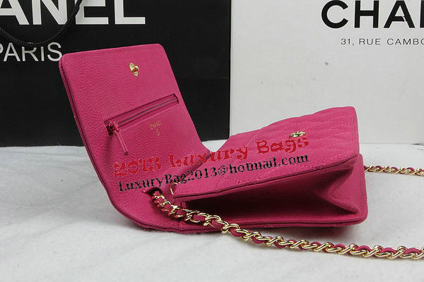 Chanel mini Flap Bag Original Suede Leather A33814 Rose Chanel mini Flap Bag Original Suede Leather A33814 Rose