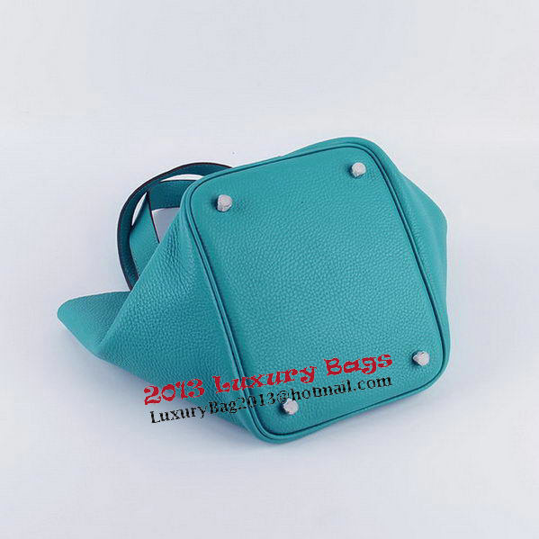 Hermes Picotin Lock MM Bags Clemence Leather H8616 Green Hermes Picotin Lock MM Bags Clemence Leather H8616 Green
