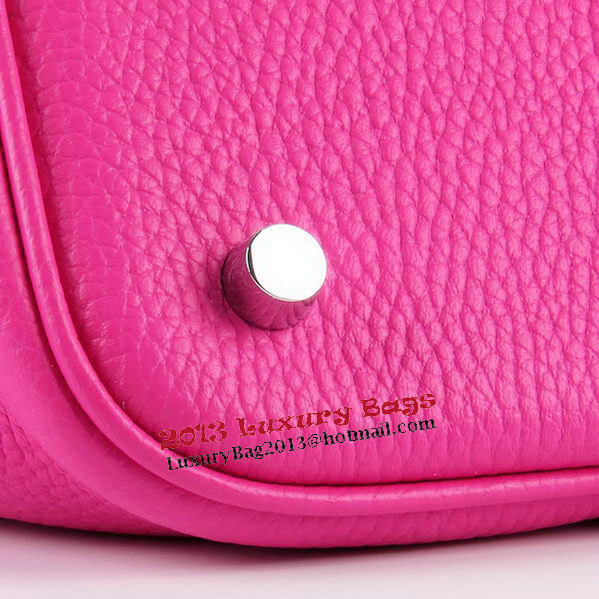 Hermes Picotin Lock MM Bags Clemence Leather H8616 Rose Hermes Picotin Lock MM Bags Clemence Leather H8616 Rose