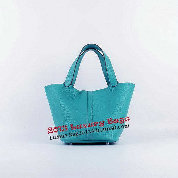 Hermes Picotin Lock PM Bags Clemence Leather H8615 Green Hermes Picotin Lock PM Bags Clemence Leather H8615 Green