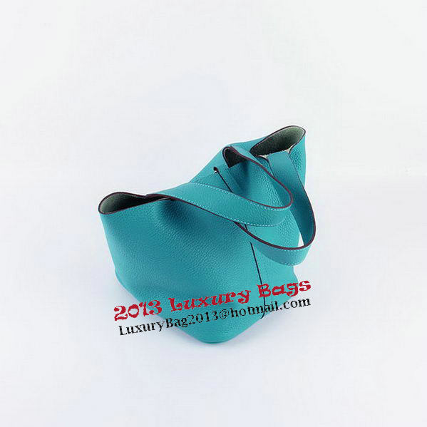 Hermes Picotin Lock PM Bags Clemence Leather H8615 Green Hermes Picotin Lock PM Bags Clemence Leather H8615 Green