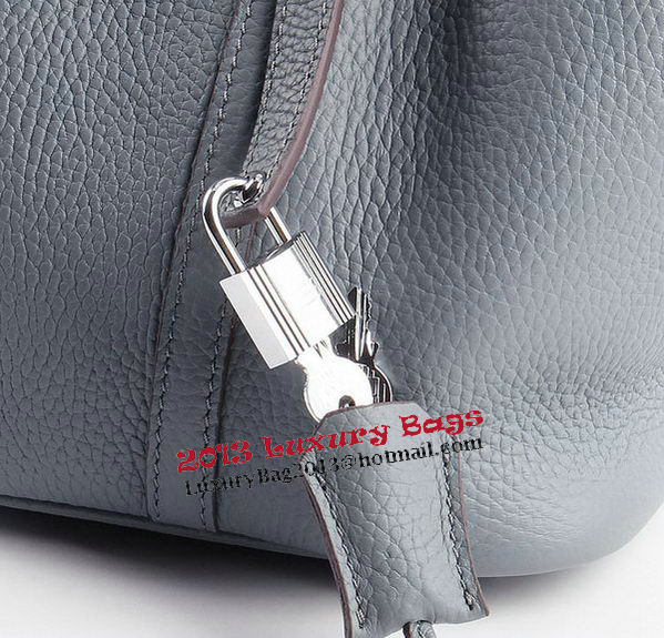 Hermes Picotin Lock PM Bags Clemence Leather H8615 Grey Hermes Picotin Lock PM Bags Clemence Leather H8615 Grey