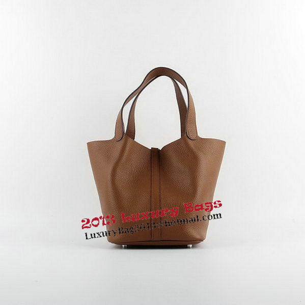 Hermes Picotin Lock PM Bags Clemence Leather H8615 Wheat Hermes Picotin Lock PM Bags Clemence Leather H8615 Wheat