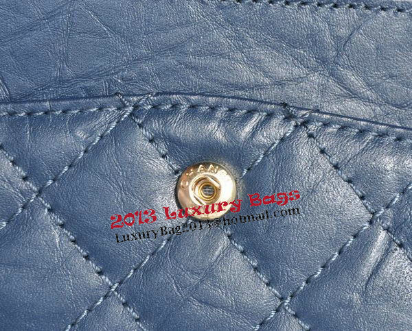 Chanel Glazed Crackled Leather Classic Flap Bag A30225 Royal Chanel Glazed Crackled Leather Classic Flap Bag A30225 Royal