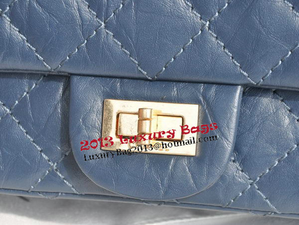 Chanel Glazed Crackled Leather Classic Flap Bag A30225 Royal Chanel Glazed Crackled Leather Classic Flap Bag A30225 Royal