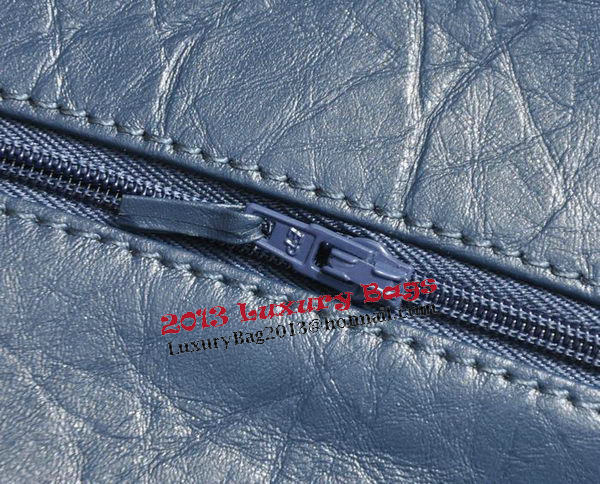 Chanel Glazed Crackled Leather Classic Flap Bag A30225 Royal Chanel Glazed Crackled Leather Classic Flap Bag A30225 Royal