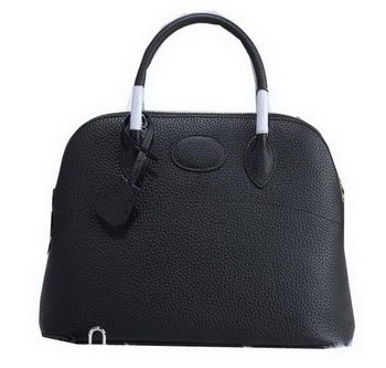 Hermes Bolide 31CM Calfskin Leather Tote Bag H509083 Black