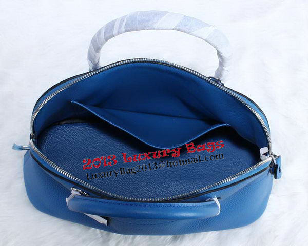 Hermes Bolide 31CM Calfskin Leather Tote Bag H509083 Blue Hermes Bolide 31CM Calfskin Leather Tote Bag H509083 Blue