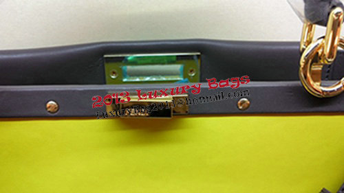 Fendi Peekaboo Bag Original Leather FD2311 Deep Grey Fendi Peekaboo Bag Original Leather FD2311 Deep Grey