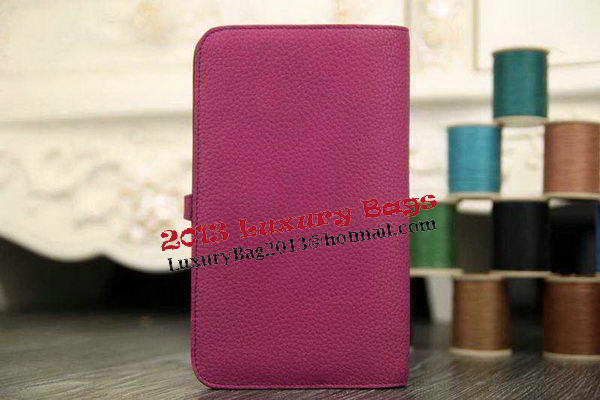 Hermes Compact Passport Holder Original Leather Wallet Peach Hermes Compact Passport Holder Original Leather Wallet Peach