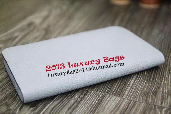 Hermes Compact Passport Holder Original Leather Wallet SkyBlue Hermes Compact Passport Holder Original Leather Wallet SkyBlue