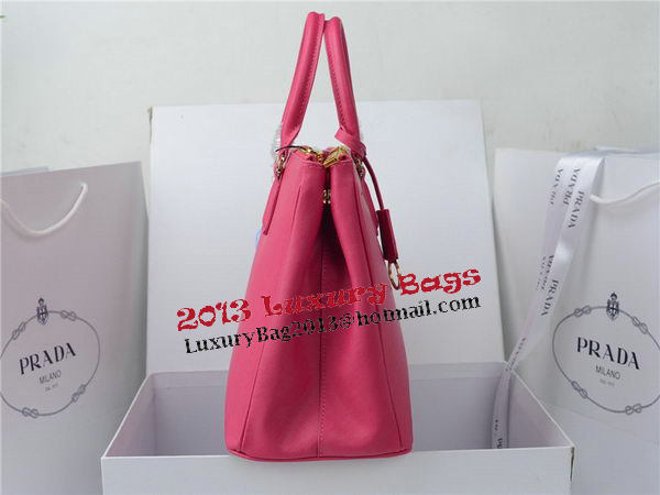 Prada Saffiano Calfskin Leather Tote Bag PBN1786 Rose Prada Saffiano Calfskin Leather Tote Bag PBN1786 Rose