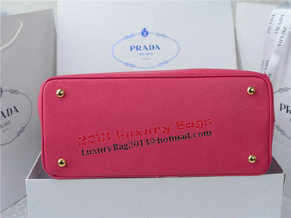 Prada Saffiano Calfskin Leather Tote Bag PBN1786 Rose Prada Saffiano Calfskin Leather Tote Bag PBN1786 Rose