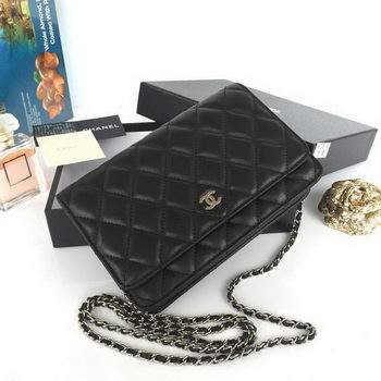 Chanel mini Flap Bag Black Original Sheepskin A33814 Silver Chanel mini Flap Bag Black Original Sheepskin A33814 Silver