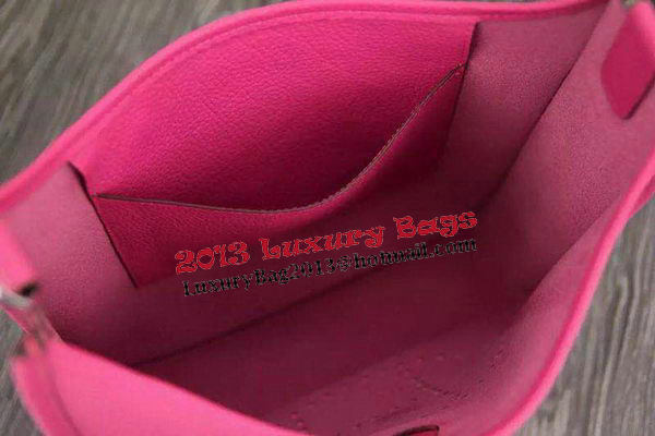 Hermes Evelyne 28cm Messenger Bag Original Leather H1188 Rose Hermes Evelyne 28cm Messenger Bag Original Leather H1188 Rose