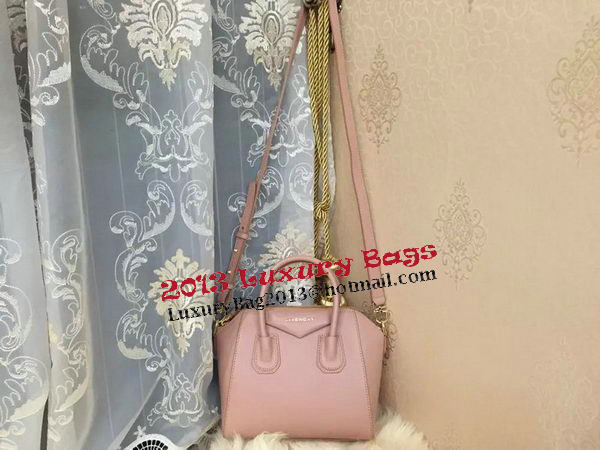 Givenchy mini Antigona Bag Goat Leather G1900 Light Pink Givenchy mini Antigona Bag Goat Leather G1900 Light Pink