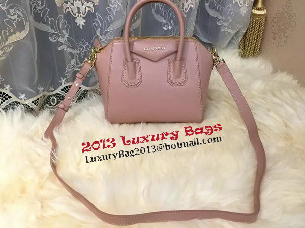 Givenchy mini Antigona Bag Goat Leather G1900 Light Pink Givenchy mini Antigona Bag Goat Leather G1900 Light Pink