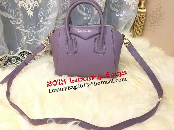 Givenchy mini Antigona Bag Goat Leather G1900 Purple Givenchy mini Antigona Bag Goat Leather G1900 Purple
