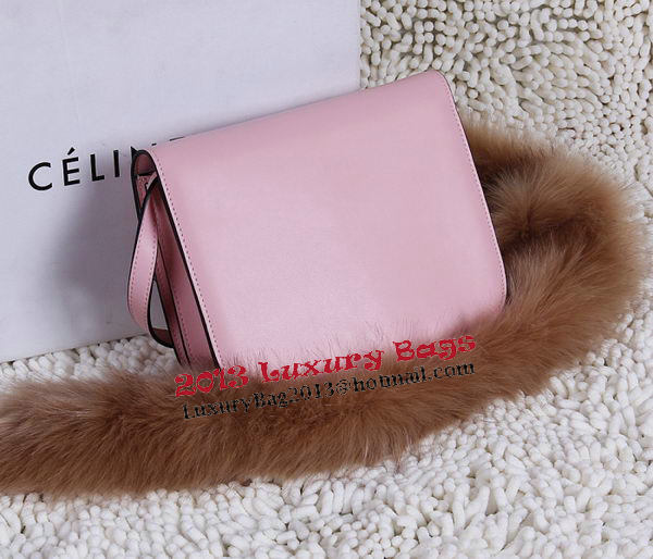 Celine Classic Box Small Flap Bag Calfskin C88007T Pink Celine Classic Box Small Flap Bag Calfskin C88007T Pink