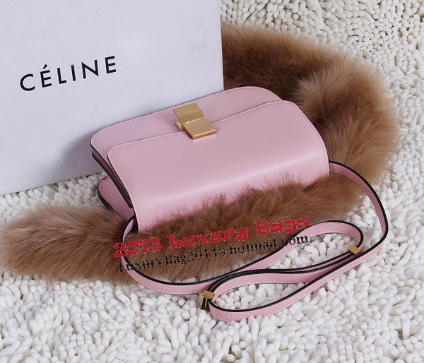 Celine Classic Box Small Flap Bag Calfskin C88007T Pink Celine Classic Box Small Flap Bag Calfskin C88007T Pink