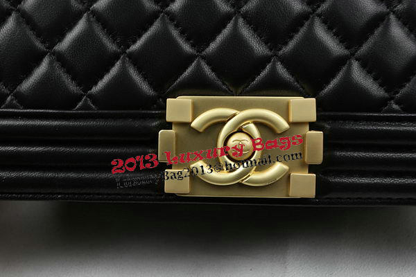 Boy Chanel Flap Bags Original Sheepskin Leather A67025 Black Boy Chanel Flap Bags Original Sheepskin Leather A67025 Black