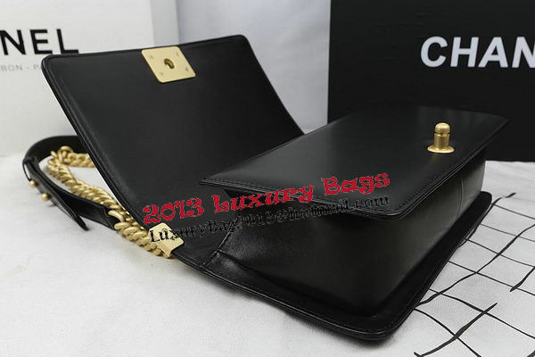 Boy Chanel Flap Bags Original Sheepskin Leather A67025 Black Boy Chanel Flap Bags Original Sheepskin Leather A67025 Black