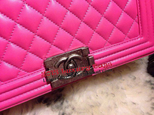 Boy Chanel Flap Shoulder Bag Sheepskin Leather A67086 Rose Boy Chanel Flap Shoulder Bag Sheepskin Leather A67086 Rose