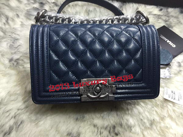 Boy Chanel Flap Shoulder Bags Cannage Pattern A67085 Royal Boy Chanel Flap Shoulder Bags Cannage Pattern A67085 Royal