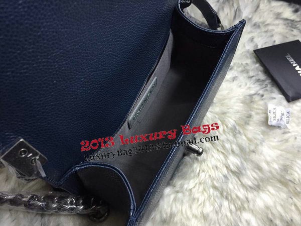 Boy Chanel Flap Shoulder Bags Cannage Pattern A67085 Royal Boy Chanel Flap Shoulder Bags Cannage Pattern A67085 Royal