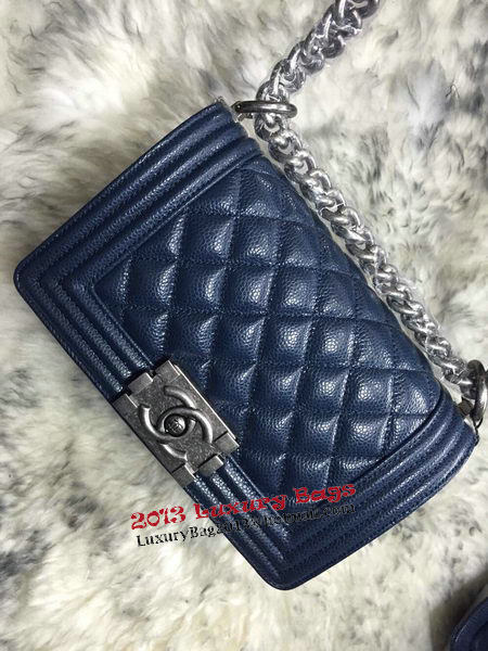 Boy Chanel Flap Shoulder Bags Cannage Pattern A67085 Royal Boy Chanel Flap Shoulder Bags Cannage Pattern A67085 Royal