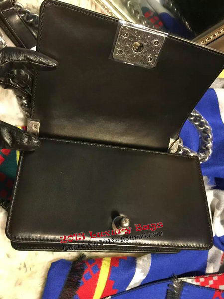 Boy Chanel Flap Shoulder Bags Sheepskin Leather A67085 Black Boy Chanel Flap Shoulder Bags Sheepskin Leather A67085 Black