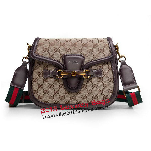 Gucci Lady Web Original GG Canvas Shoulder Bags 383848 Dark Brown Gucci Lady Web Original GG Canvas Shoulder Bags 383848 Dark Brown