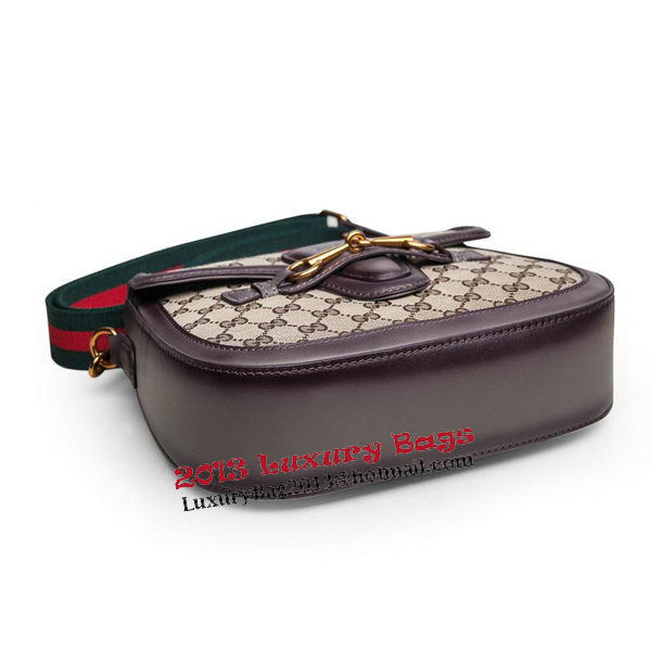 Gucci Lady Web Original GG Canvas Shoulder Bags 383848 Dark Brown Gucci Lady Web Original GG Canvas Shoulder Bags 383848 Dark Brown