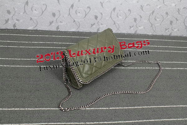 Stella McCartney Falabella PVC Cross Body Bags SM882 Green