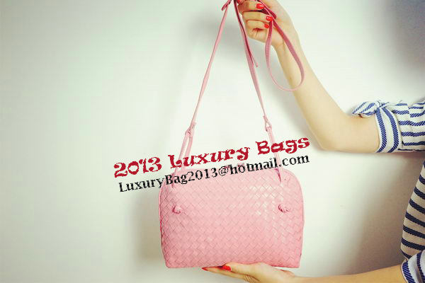 Bottega Veneta Bicolors Intrecciato Nappa Cross Body Bag BV9610 Bottega Veneta Bicolors Intrecciato Nappa Cross Body Bag BV9610