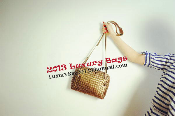 Bottega Veneta Bicolors Intrecciato Nappa Cross Body Bag BV9610 Bottega Veneta Bicolors Intrecciato Nappa Cross Body Bag BV9610