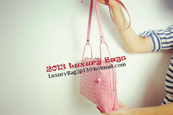 Bottega Veneta Bicolors Intrecciato Nappa Cross Body Bag BV9610 Bottega Veneta Bicolors Intrecciato Nappa Cross Body Bag BV9610