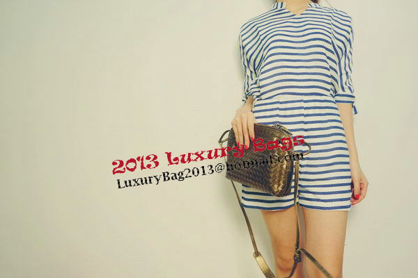 Bottega Veneta Bicolors Intrecciato Nappa Cross Body Bag BV9610 Bottega Veneta Bicolors Intrecciato Nappa Cross Body Bag BV9610