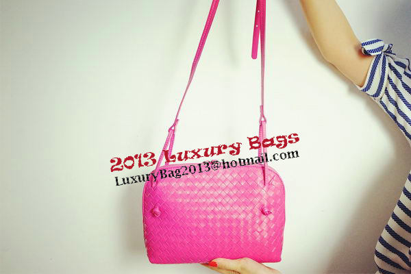 Bottega Veneta Bicolors Intrecciato Nappa Cross Body Bag BV9610 Bottega Veneta Bicolors Intrecciato Nappa Cross Body Bag BV9610