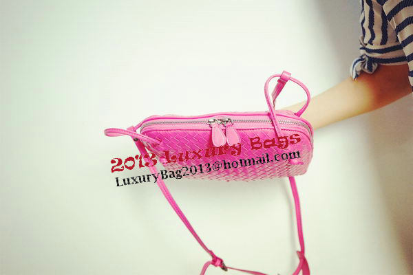 Bottega Veneta Bicolors Intrecciato Nappa Cross Body Bag BV9610 Bottega Veneta Bicolors Intrecciato Nappa Cross Body Bag BV9610