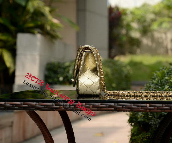 Chanel 2.55 Series Flap Bag Gold Sheepskin Leather A1112 Gold Chanel 2.55 Series Flap Bag Gold Sheepskin Leather A1112 Gold