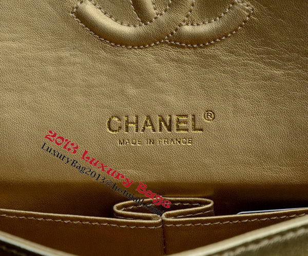 Chanel 2.55 Series Flap Bag Gold Sheepskin Leather A1112 Gold Chanel 2.55 Series Flap Bag Gold Sheepskin Leather A1112 Gold
