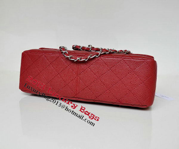 Chanel Jumbo Quilted Classic Flap Bag Burgundy Cannage Patterns A58600 Silver Chanel Jumbo Quilted Classic Flap Bag Burgundy Cannage Patterns A58600 Silver